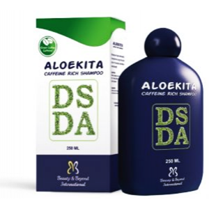 Aloekita DSDA Hair Shampoo  ( Caffeine + Saw Palmetto + Amla + Aloe Vera + Tee Tree oil + menthol )   250 mL